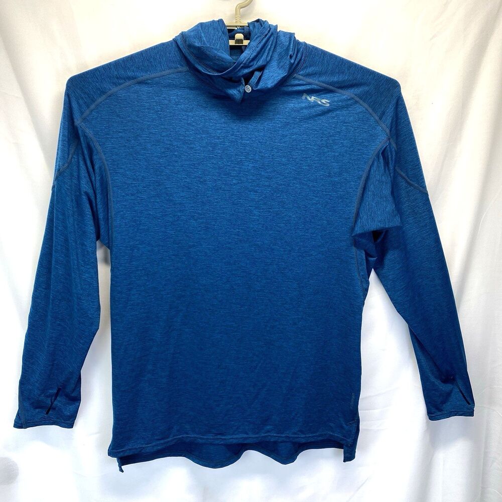 NRS Silkweight Hoodie XL UPF50 Protection Breathable Sun Mask Quick Dry Stretch